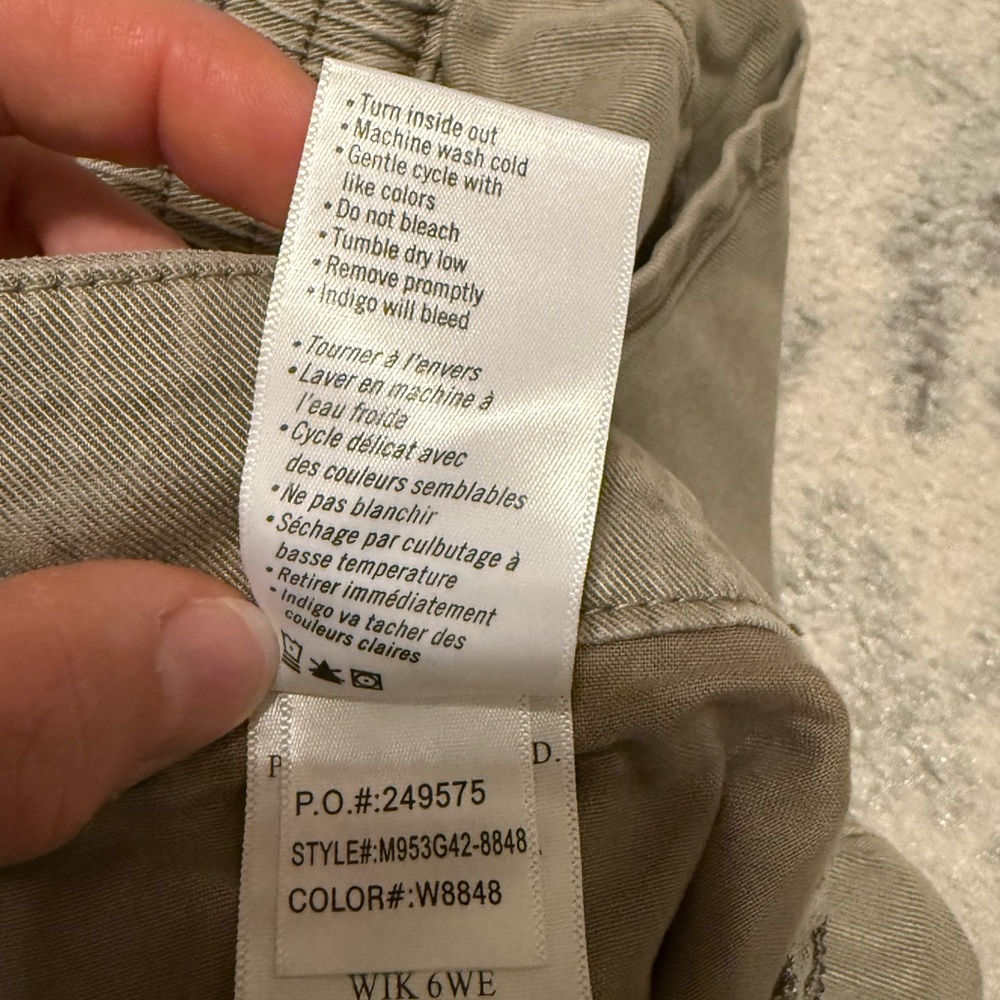 PAIGE Tan Casual Drawstring Pants - Picture 12 of 13